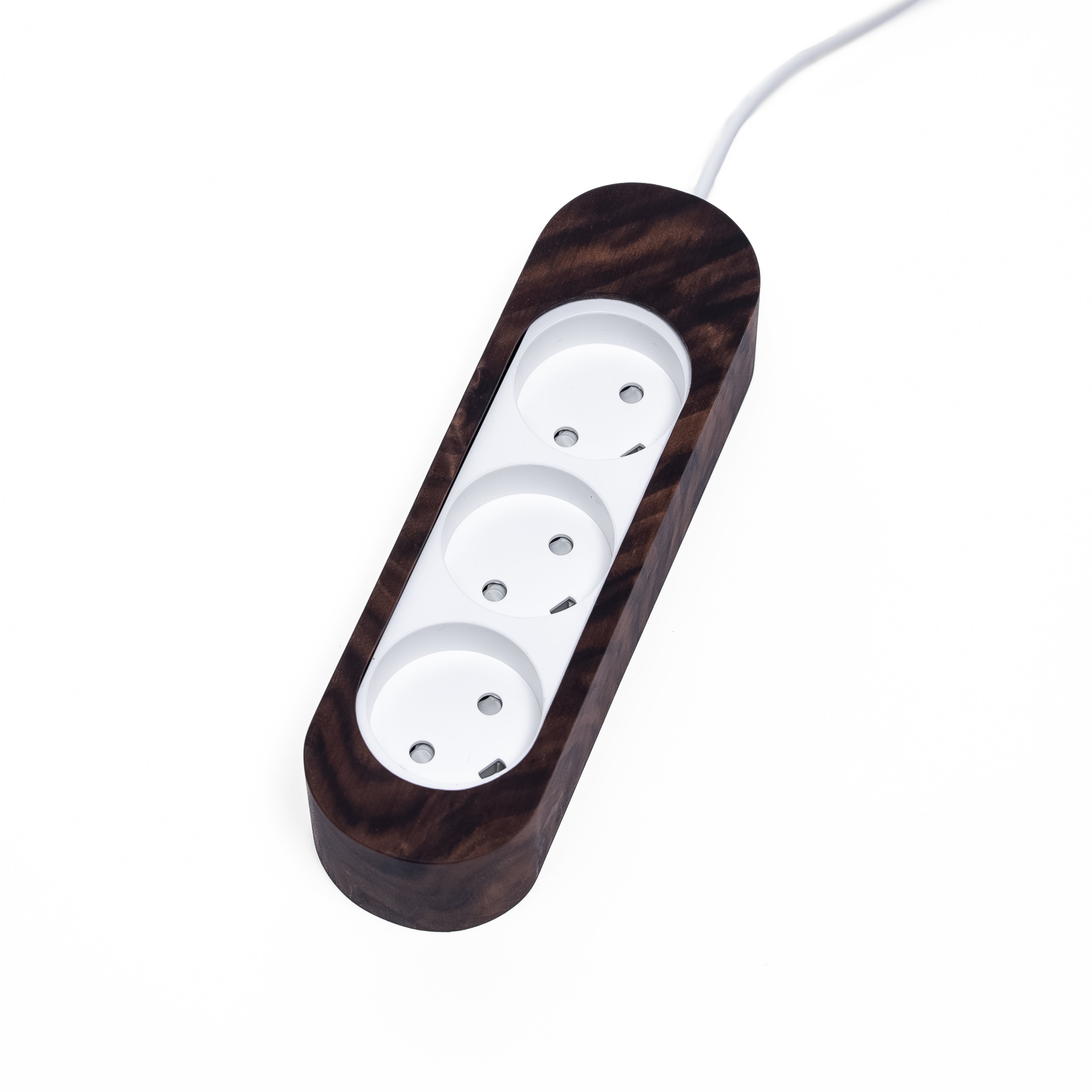 Stekkerdoos - Walnoot