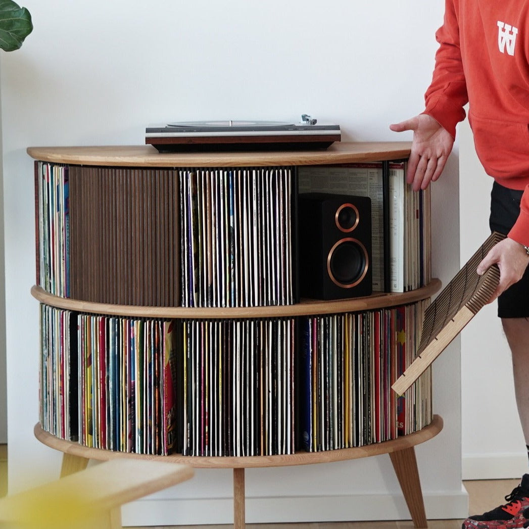 Luidsprekerhoezen voor Display LUNA - Eikenhout (2 stuks)