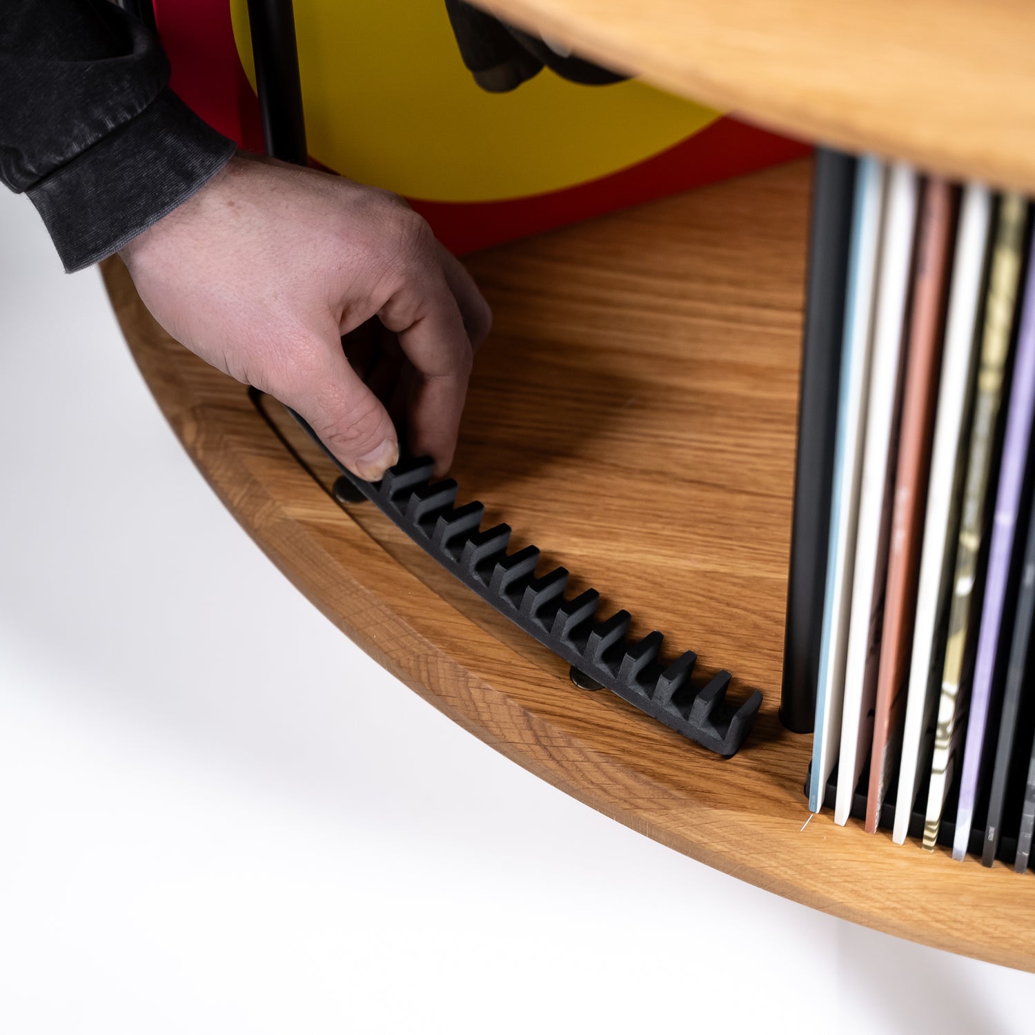 Double vinyl holder til Display LUNA